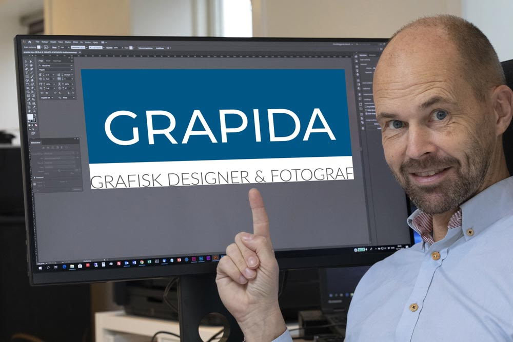 Skal du lave et logo, som fx dette? – Læs herunder hvordan du gør.